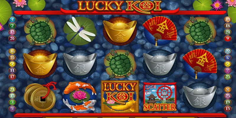 Tips Menang Bermain Slot Lucky Koi Provider Microgaming
